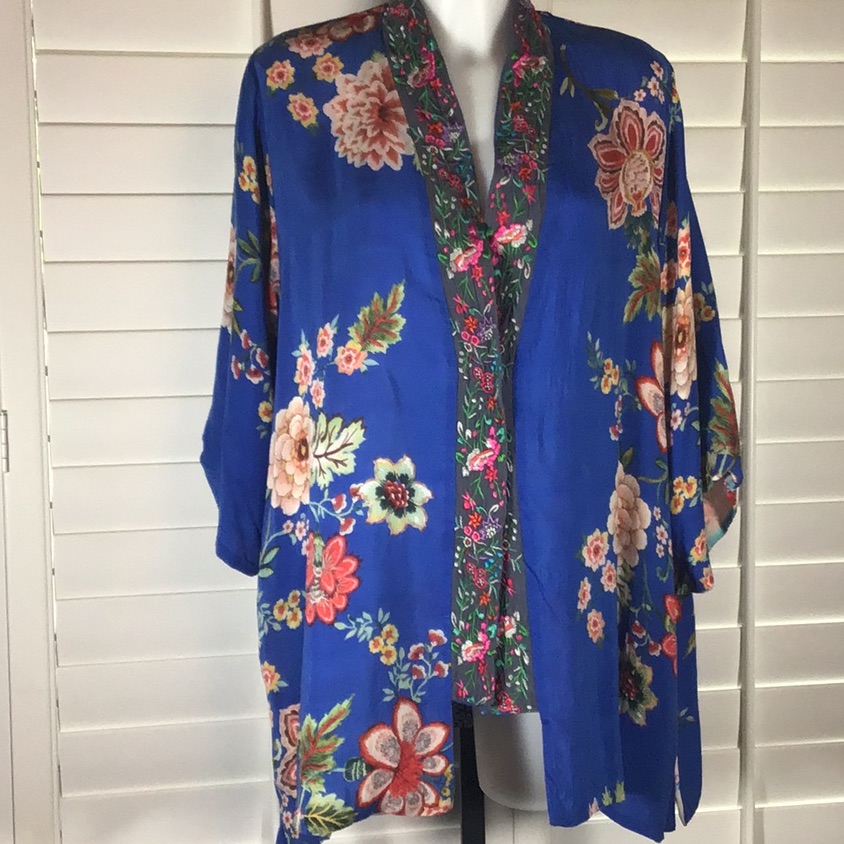 Johnny Was Reversible Kimono Jacket